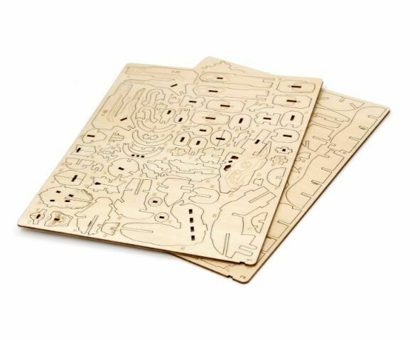 Конструктор з дерева 3D - Overwatch Winston Incredibuilds Wood Model 