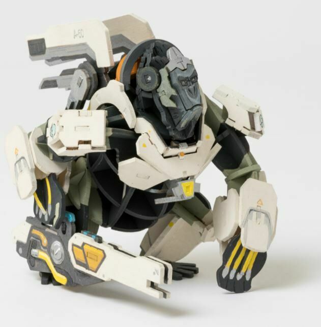 Конструктор з дерева 3D - Overwatch Winston Incredibuilds Wood Model 