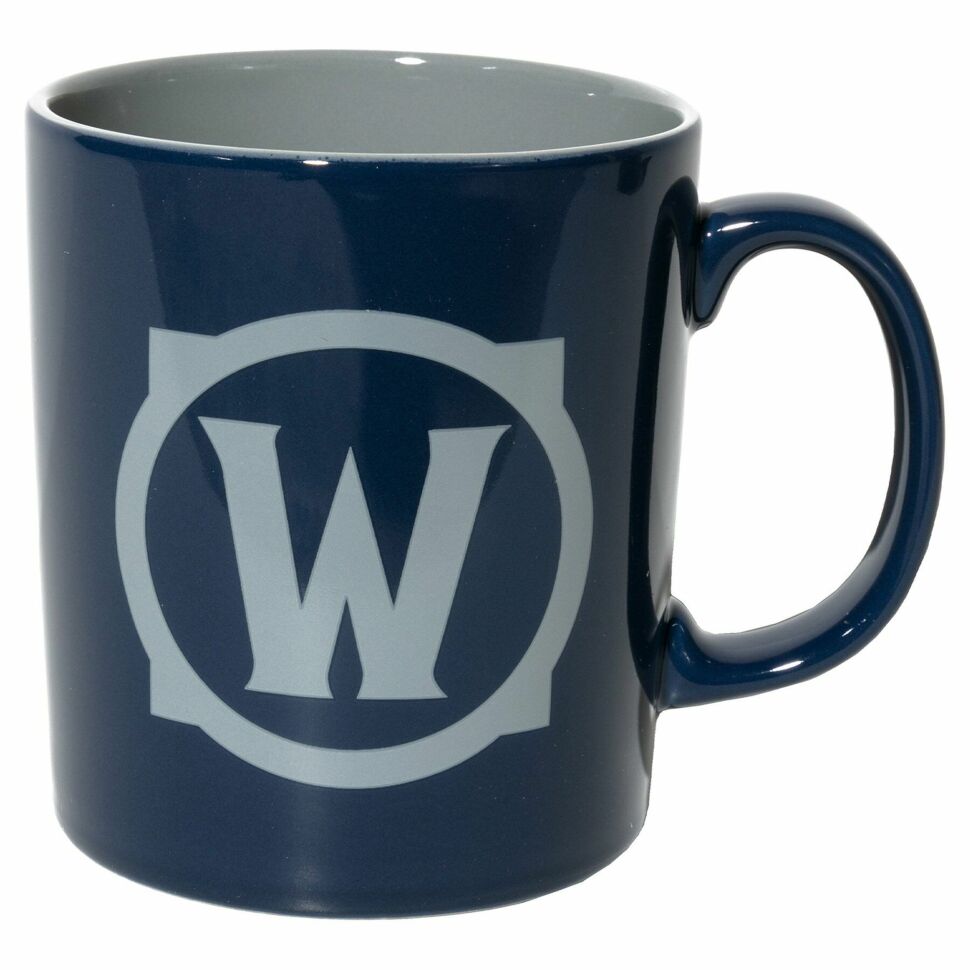 Кружка World of Warcraft For the Alliance Ceramic Mug Navy Чашка 325 ml 