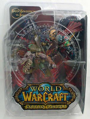 Series 8: Gnome Rogue: Brink Spannercrank VS. Kobold Miner: Snaggle 2-Pack Action Figure 