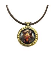 Медальйон Diablo (Метал + скло)