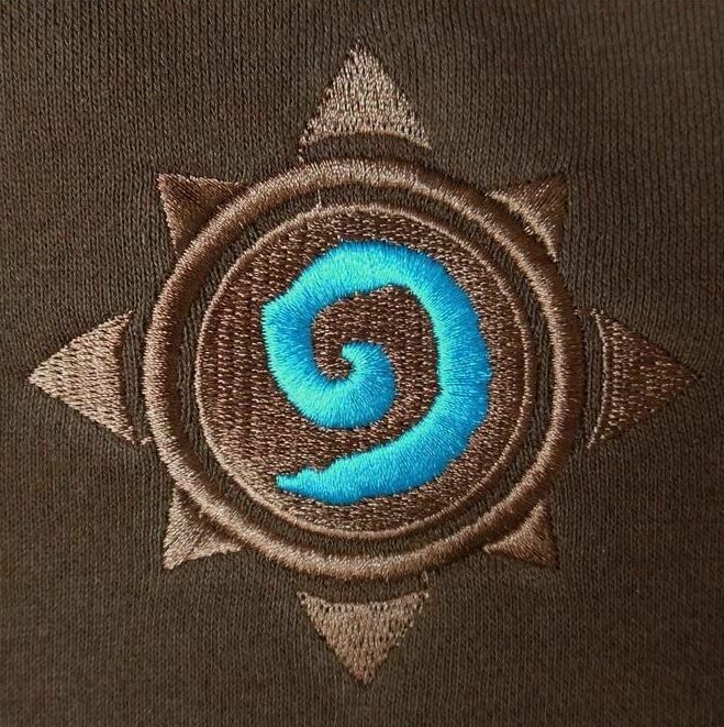 Реглан Hearthstone Hoodie с вышивкой (размер L) 