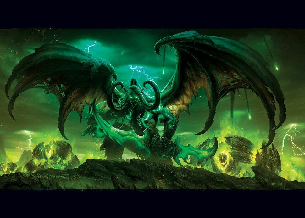 Альбом World of Warcraft: Legion Deluxe Hardcover Sketchbook 