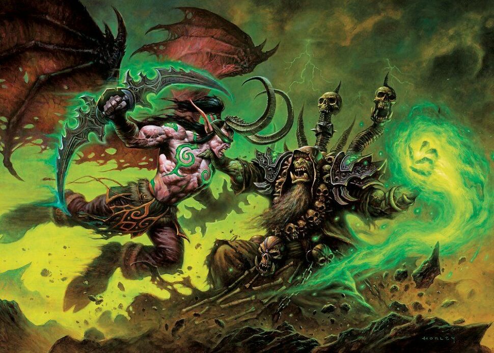 Альбом World of Warcraft: Legion Deluxe Hardcover Sketchbook 