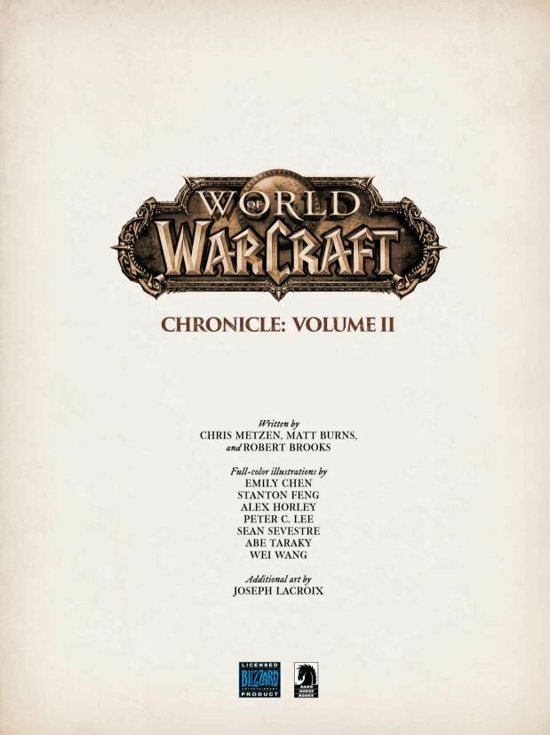 Книга World of Warcraft: Chronicle Volume 2 Hardcover Edition (Тверда палітурка) (Eng) 