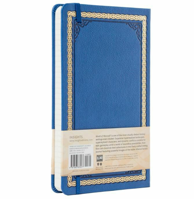 Блокнот World of Warcraft: Alliance Hardcover Ruled Journal (Hardcover) 