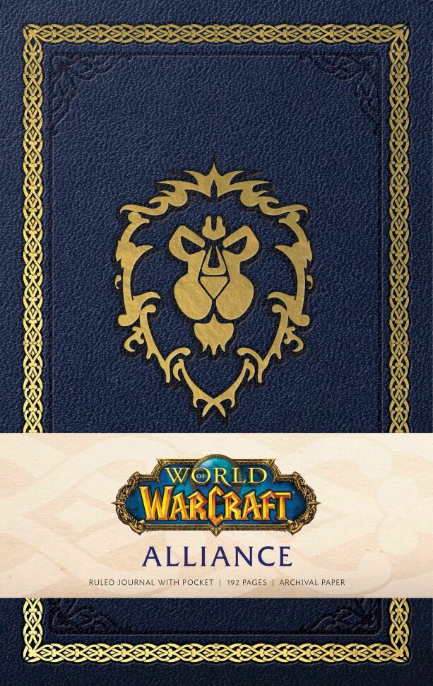 Блокнот World of Warcraft: Alliance Hardcover Ruled Journal (Hardcover) 