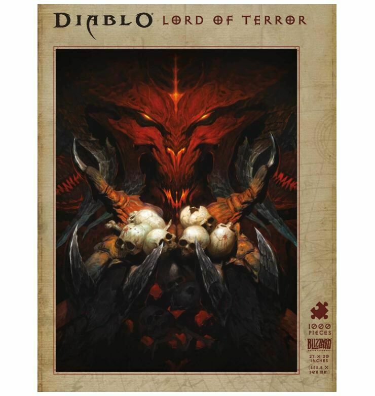 Пазл Diablo Lord of Terror Puzzle 1000-Piece 