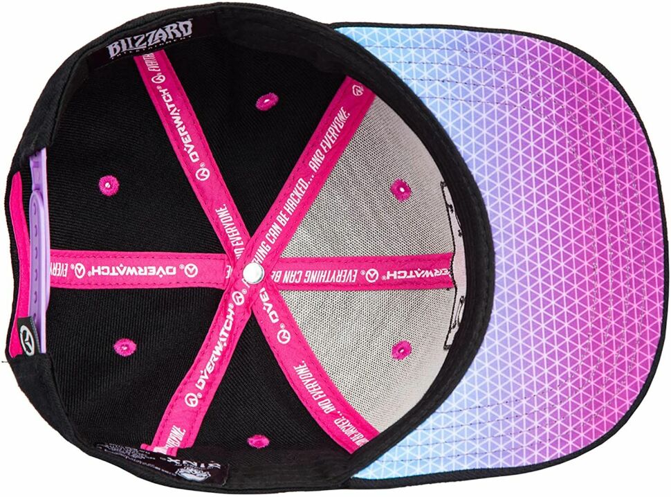 Кепка бейсболка JINX Overwatch Sombra Premium Snap Back Hat 