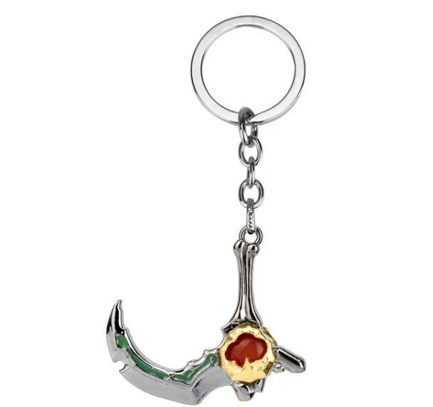 Брелок DOTA 2 Дота 2 метал Коса 5 см. 