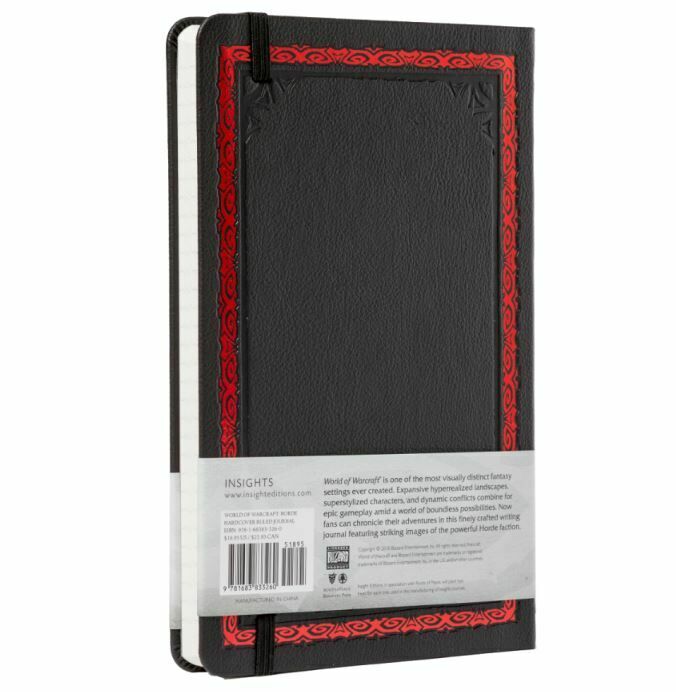 Блокнот World of Warcraft: Horde Hardcover Ruled Journal (Hardcover) 