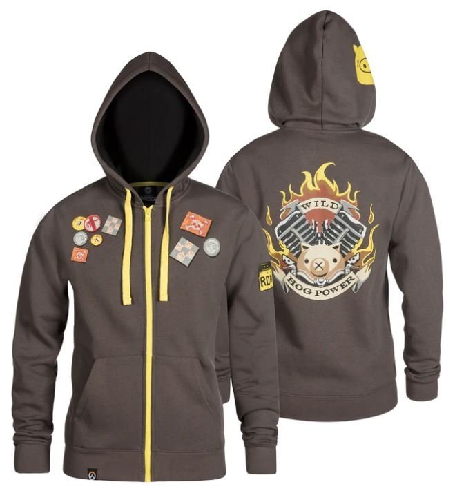 Кофта Реглан OVERWATCH Ultimate Roadhog ZipUp Hoodie (розмір L) 