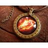 Медальйон World of Warcraft клас маг Mage (Метал + скло)