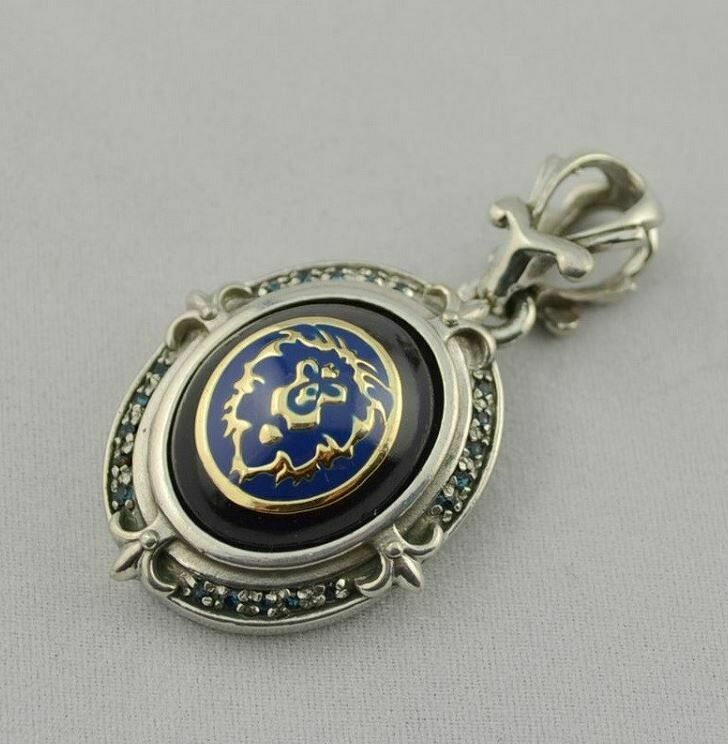 Медальйон World of Warcraft Alliance Logo stone 