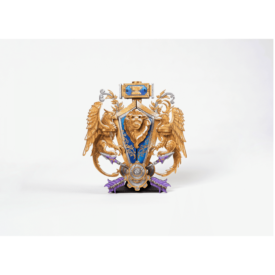 Конструктор з дерева 3D - World of Warcraft Alliance Incredibuilds Wood Model 