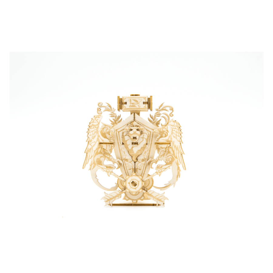 Конструктор з дерева 3D - World of Warcraft Alliance Incredibuilds Wood Model 