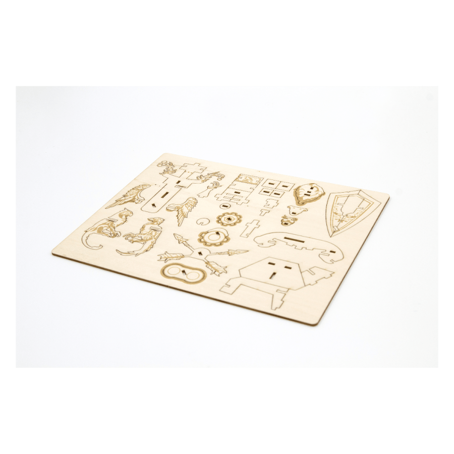 Конструктор з дерева 3D - World of Warcraft Alliance Incredibuilds Wood Model 