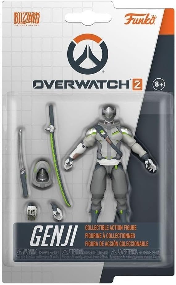 Фігурка Funko Overwatch 2 Genji Action Figure фанко Овервотч 2 Гендзі 