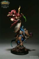 Статуэтка SIDESHOW World of Warcraft  BLOOD ELF ROGUE VS DRAENEI PALADIN  46 см. 