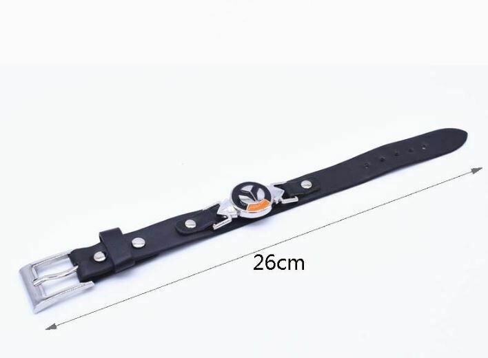 Браслет Overwatch Logo шкіра + Metal 