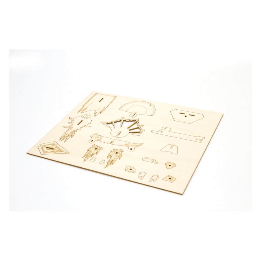 Конструктор з дерева 3D - World of Warcraft Horde Incredibuilds Wood Model 