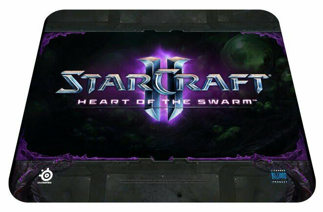 Килимок SteelSeries QcK Starcraft II Heart of the Swarm Logo 