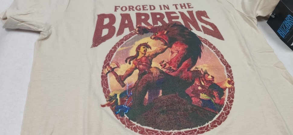 Футболка Hearthstone Forged in the Barrens T-Shirt (розмір S) 