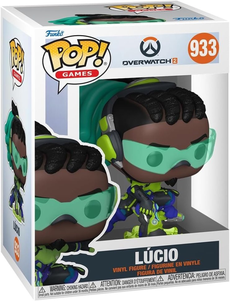 Фігурка Funko Overwatch 2 Lucio фанко Овервотч Луціо 933 