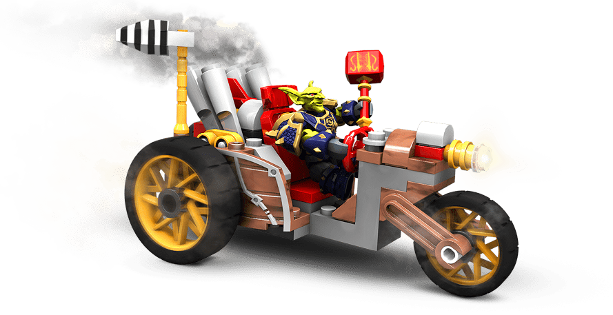 Mega Bloks World of Warcraft: Goblin Trike Set 