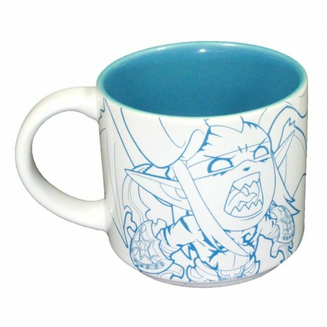 Чашка Warcraft - Cute But Deadly Villain Mug (Lich King and Illidan) 