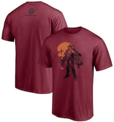 Футболка Cassidy Garnet McCree Overwatch Hero T-Shirt (размер L) 