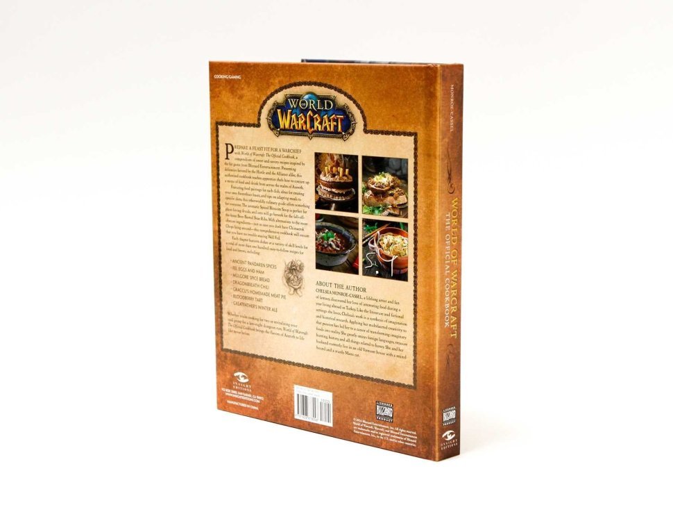 Книга World of Warcraft: The Official Cookbook (Твёрдый переплёт) (Eng) небольшие повреждения 