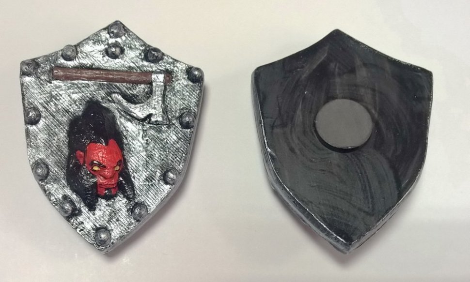 3D Магнит на холодильник Dota 2 - Axe 