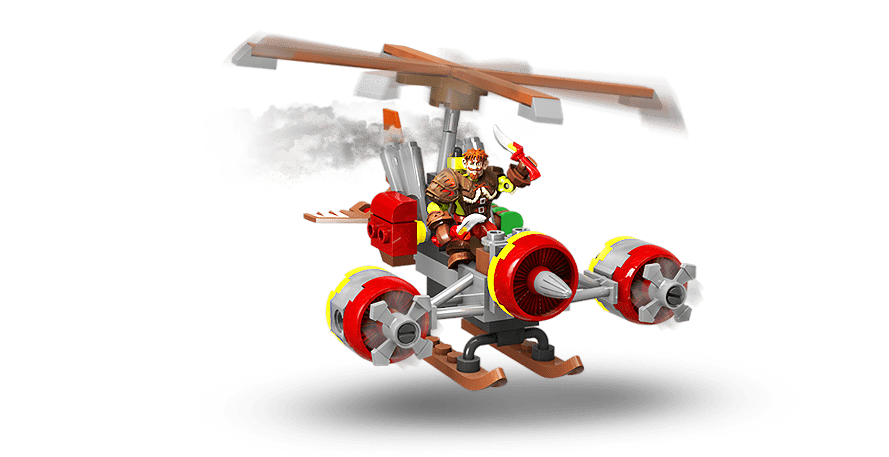 Mega Bloks World of Warcraft: Flying Machine Set 
