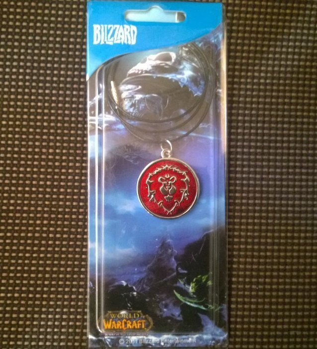 Медальон World of Warcraft Alliance #3 