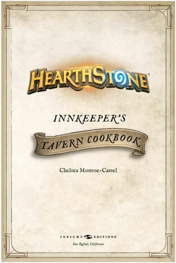 Книга Hearthstone: Innkeepers Tavern Cookbook (Тверда палітурка) (Eng) 