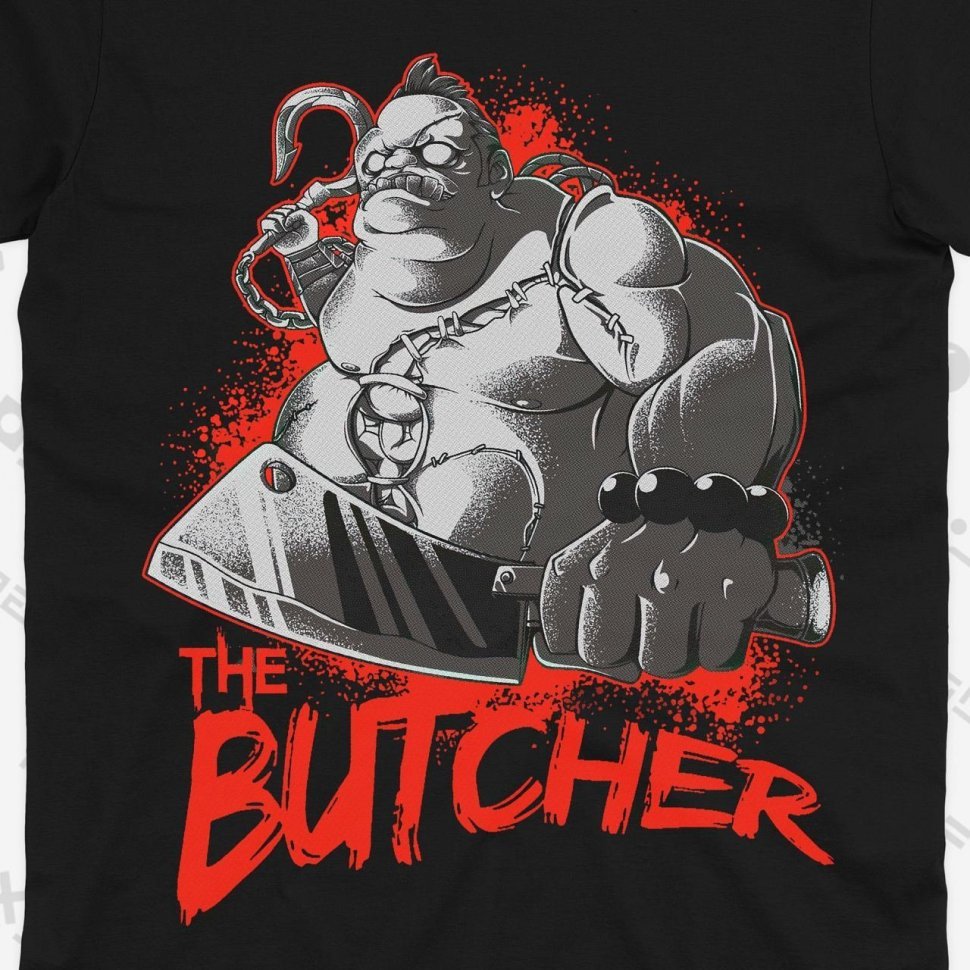 Футболка Morze Dota 2 Butcher Pudge T-Shirt Дота 2 Пудж Мясник (розмір L) 