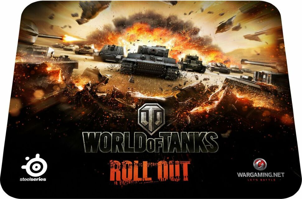 Коврик STEELSERIES QcK World of Tanks Tiger Edition 