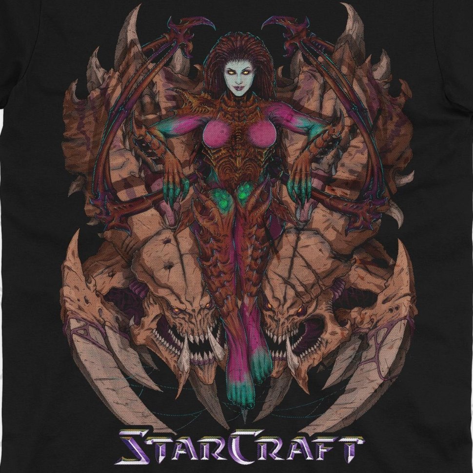 Футболка Morze StarCraft II Kerrigan T-Shirt Старкрафт Керриган (размер L) 
