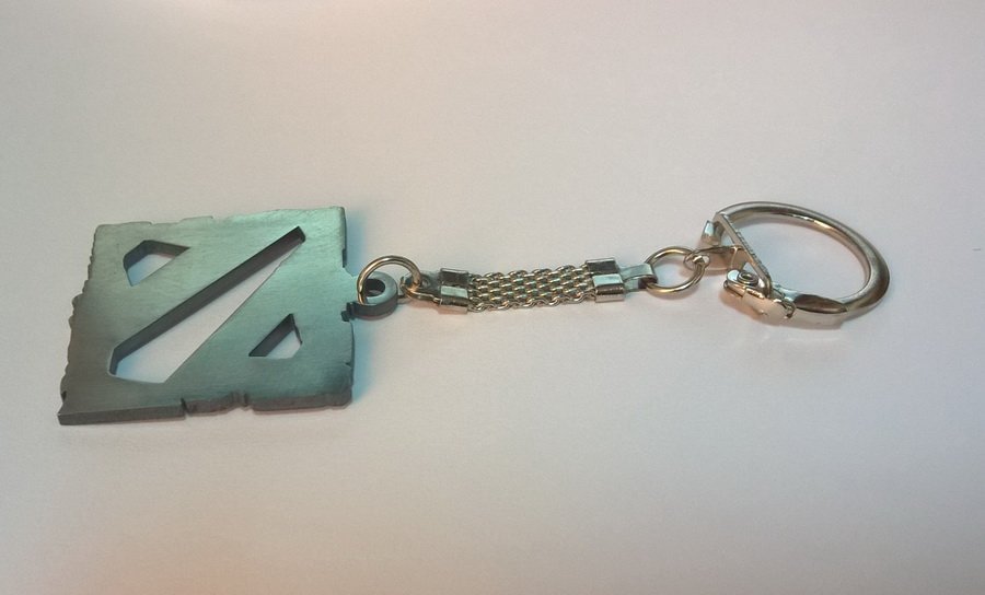 Брелок Dota 2 metall 