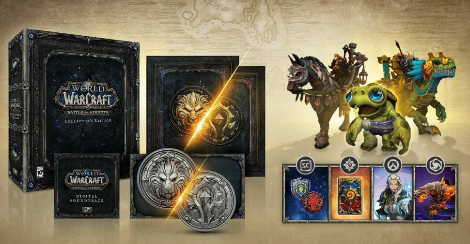 Колекційне видання Битва за Азерот World of Warcraft: Battle of Azeroth Collectors Edition (EU /RU) 