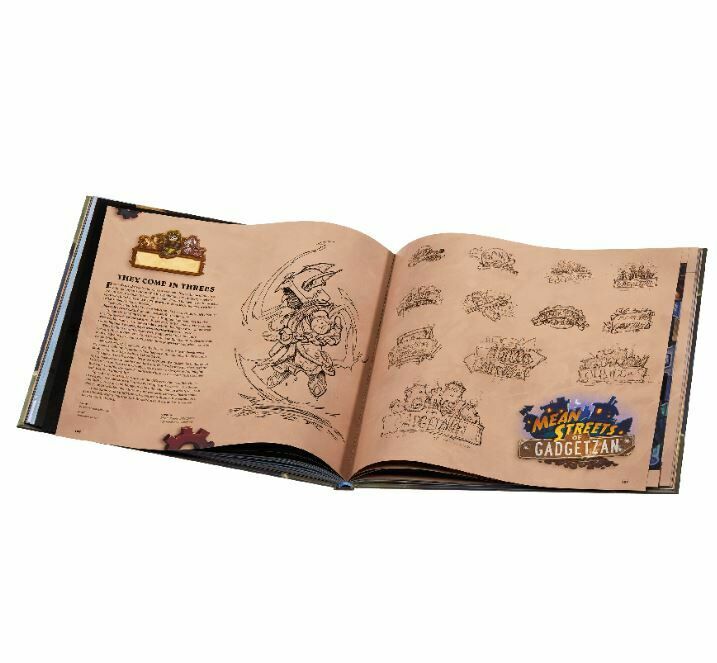 Артбук книга Art of Hearthstone: Year of the Kraken (Тверда палітурка) (Eng) Volume 2 том 2 