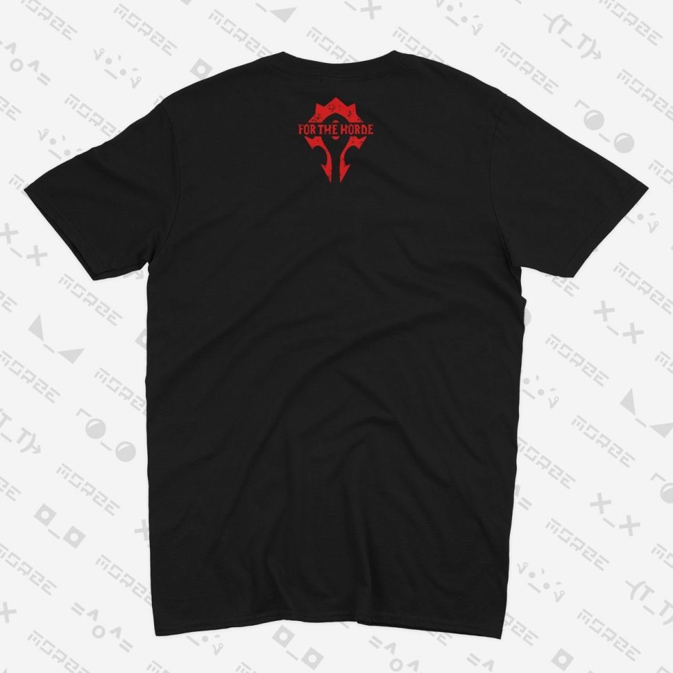 Футболка Morze World of Warcraft Horde Thrall T-Shirt Варкрафт Орда Тралл (размер L) 