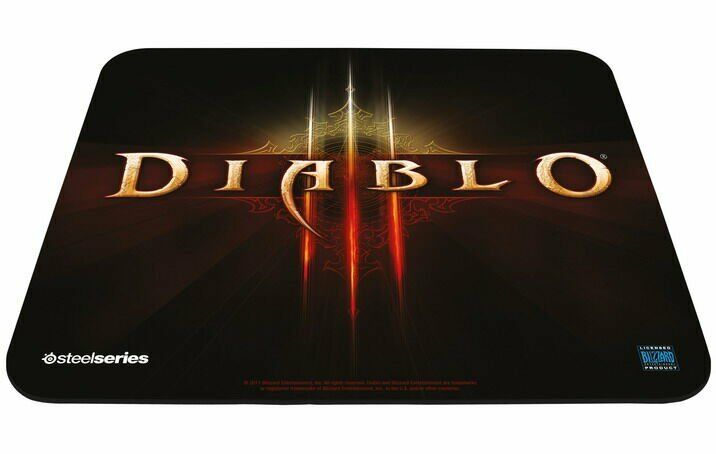 Коврик SteelSeries QcK Diablo 3 logo 