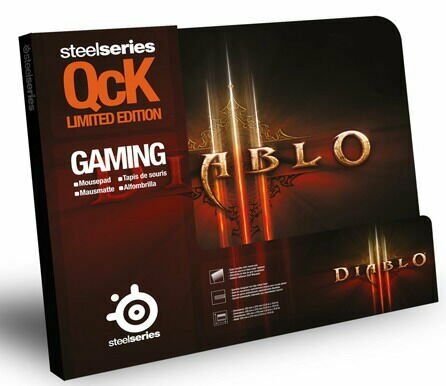 Коврик SteelSeries QcK Diablo 3 logo 