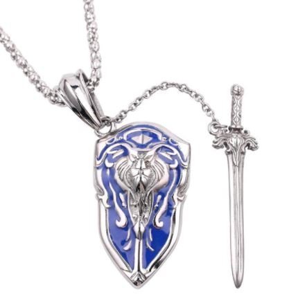 Медальон World of Warcraft Alliance Silver Shield 