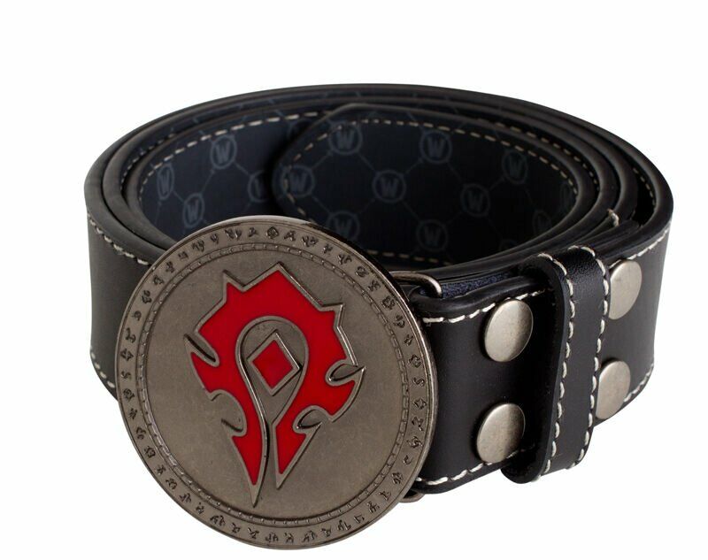 Ремінь + Пряжка World of Warcraft Horde Leather Belt 