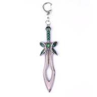 Брелок DOTA 2 Butterfly Sword Дота 2 меч метал колір срібло 6 см.