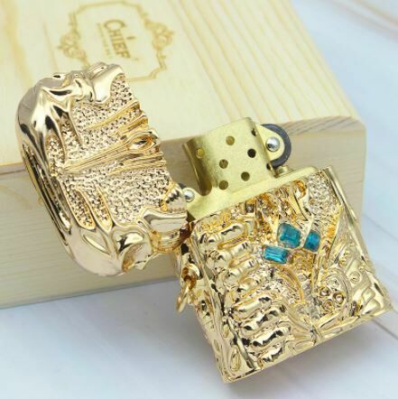 Запальничка WORLD OF WARCRAFT The lich king Lighter + подарункова коробка з дерева 