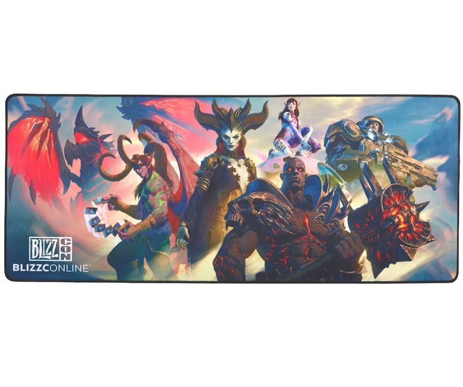 Килимок ігрова поверхня Blizzard 2021 BlizzCon Exclusive Gaming Desk Mat (90*37cm) 